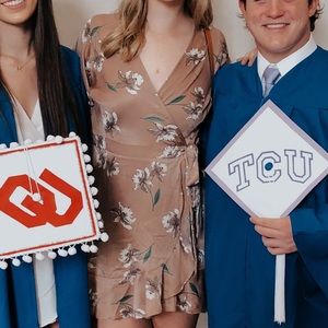 Sadie and Sage Floral Wrap Dress